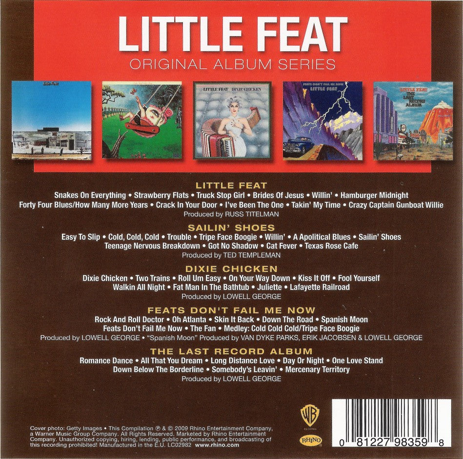 Little Feat – Original Album Series (5-CD) Music CD