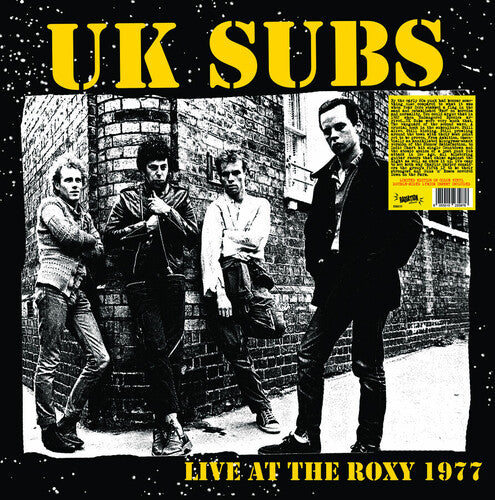U.K. Subs Live At The Roxy [RSD 04/26/24 Yellow] Vinyl Record