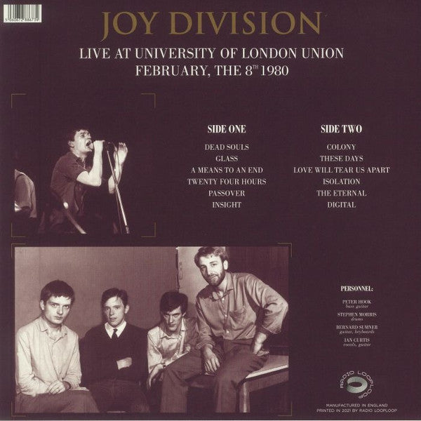 Live At University Of London Union February, The 8th 1980 | Mint (M) Mint (M)