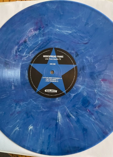Widespread Panic Live From Austin TX (Blue Marble) ( Vinyl Record