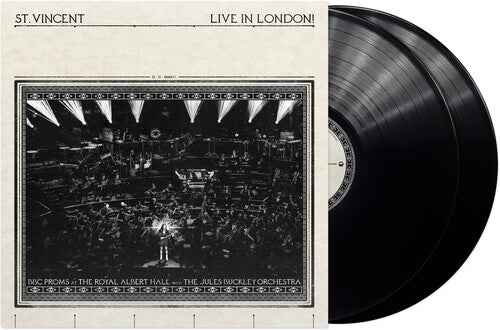St. Vincent - LIVE IN LONDON! (BBC Proms at the Royal Albert Hall) Vinyl Record
