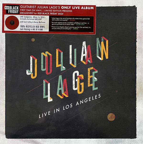 Live In Los Angeles Vinyl Record