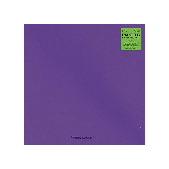 Parcels Live Vol. 2 (180 Gram Vinyl) (2 Lp's) Vinyl Record