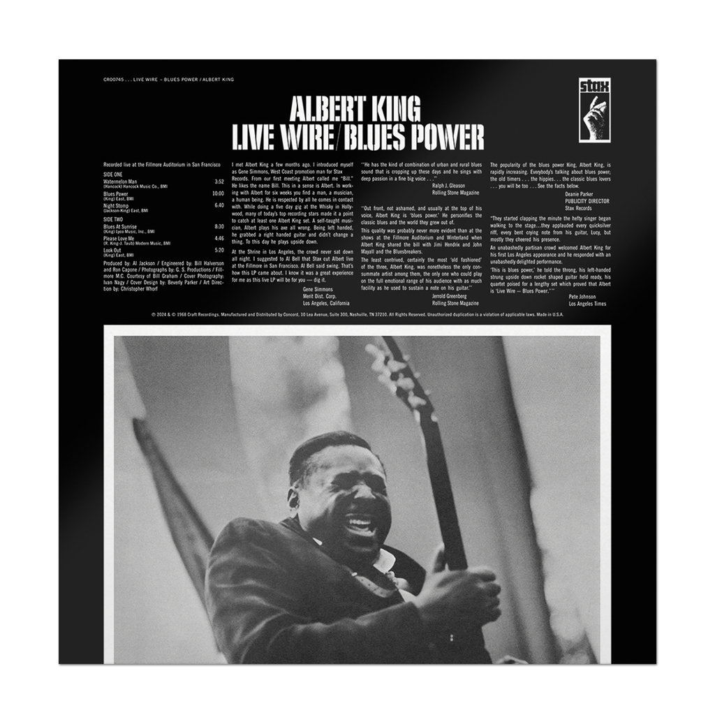 Live Wire / Blues Power (Bluesville Series) Vinyl Record