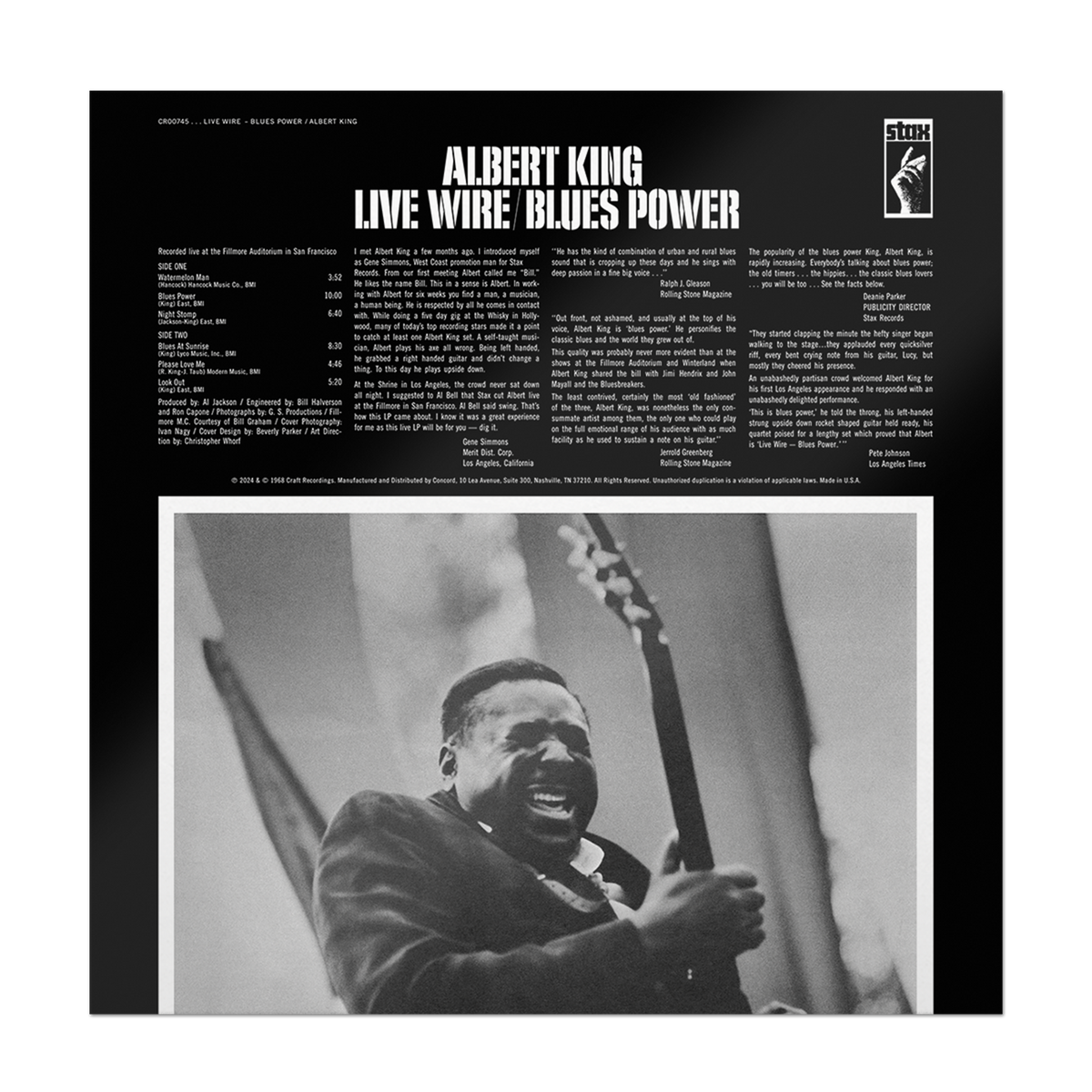 Live Wire / Blues Power (Bluesville Series) Vinyl Record