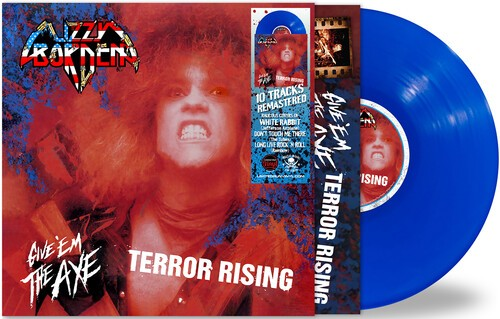 Lizzy Borden - Give 'Em the Axe & Terror Rising (Limited Edition, Blue Colored Vinyl) Vinyl Record