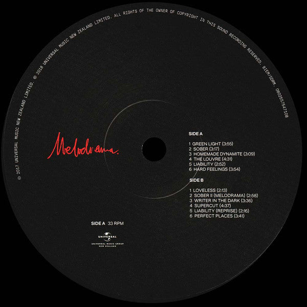 Lorde - Melodrama | Mint (M) Mint (M)