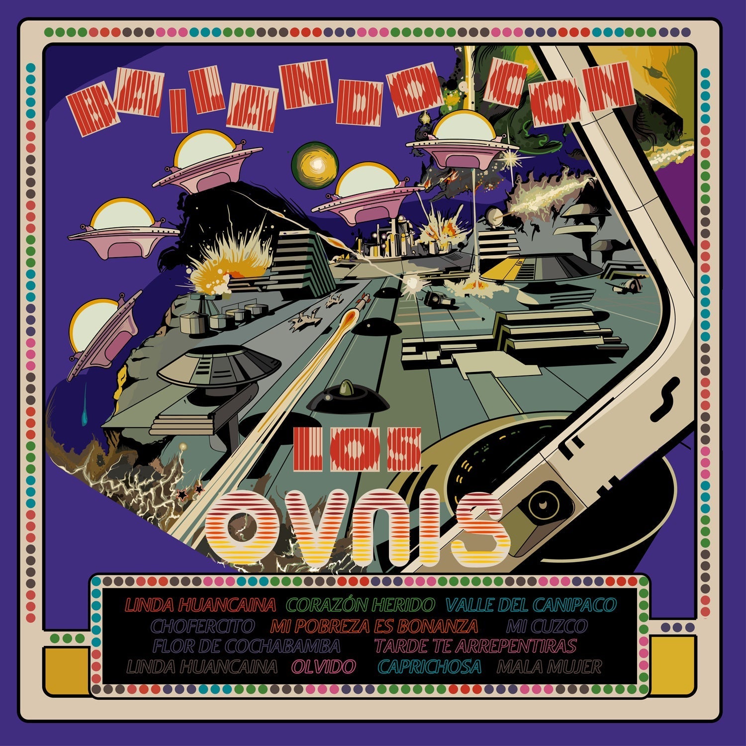 Bailando Al Ritmo De Los Ovnis Vinyl Record