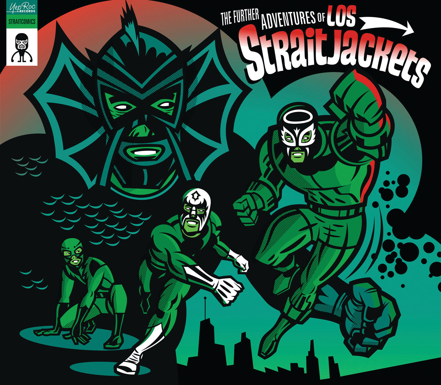 The Further Adventures of Los Straitjackets Music CD