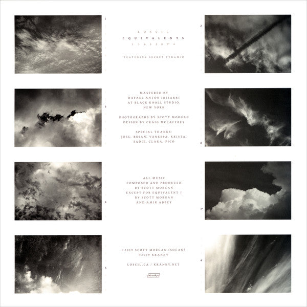 Loscil Equivalents Kranky 2xLP, Album Mint (M) Mint (M)