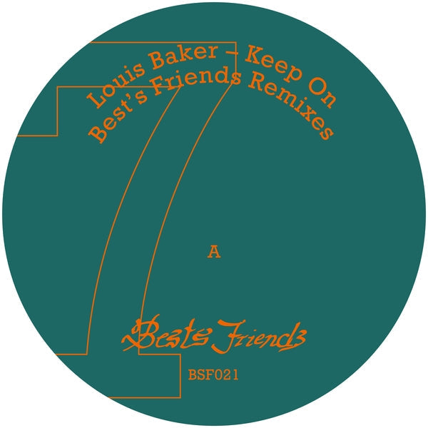 Louis Baker - "Keep On" Best'S Friends Remixes [12"] Vinyl Record