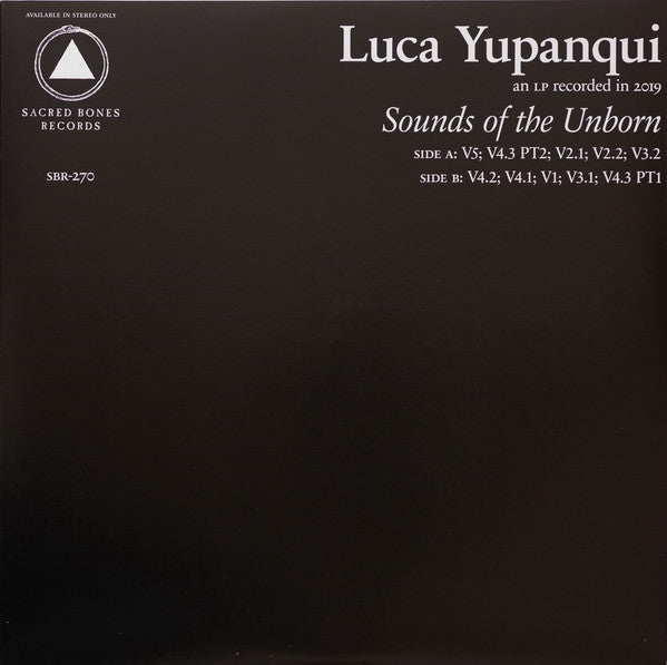 Sounds Of The Unborn | Mint (M) Mint (M)