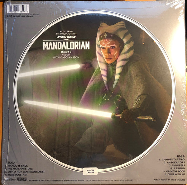 Ludwig Göransson Star Wars: The Mandalorian Season 2 (Music From The Original Series) (Picture Disc Vinyl) Vinyl Record