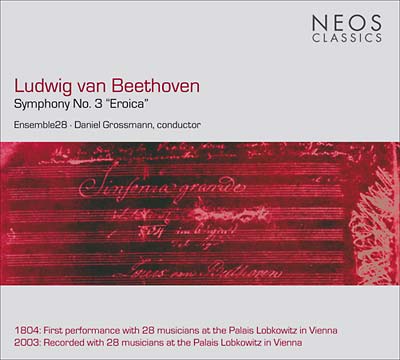 Symphony No. 3 ''Eroica'' Music CD