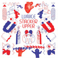Stacker Upper EP (BLUE VINYL) Vinyl Record