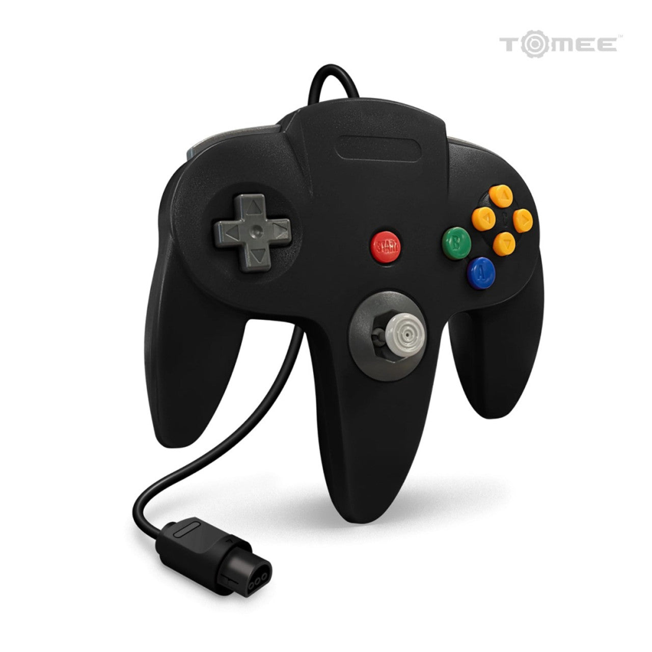 Tomee - N64 Classic Wired Controller: Black - Tomee