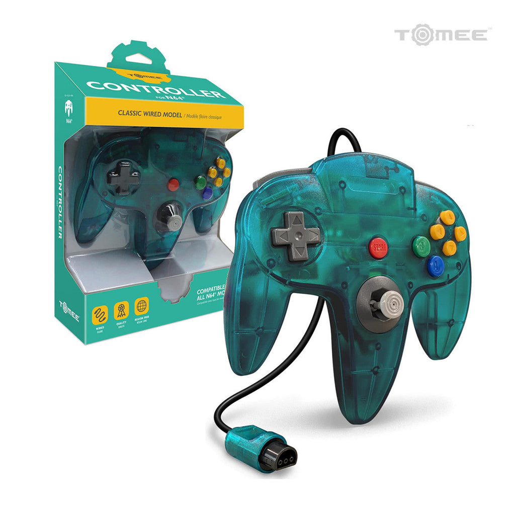 Tomee - N64 Controller: Turquoise - Tomee