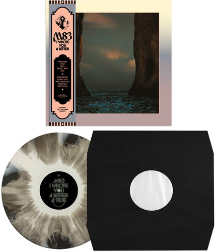 M83 - I Wrote You a Letter (Indie Exclusive, Limited Edition, Black & White Swirl Colored Vinyl) Vinyl Record