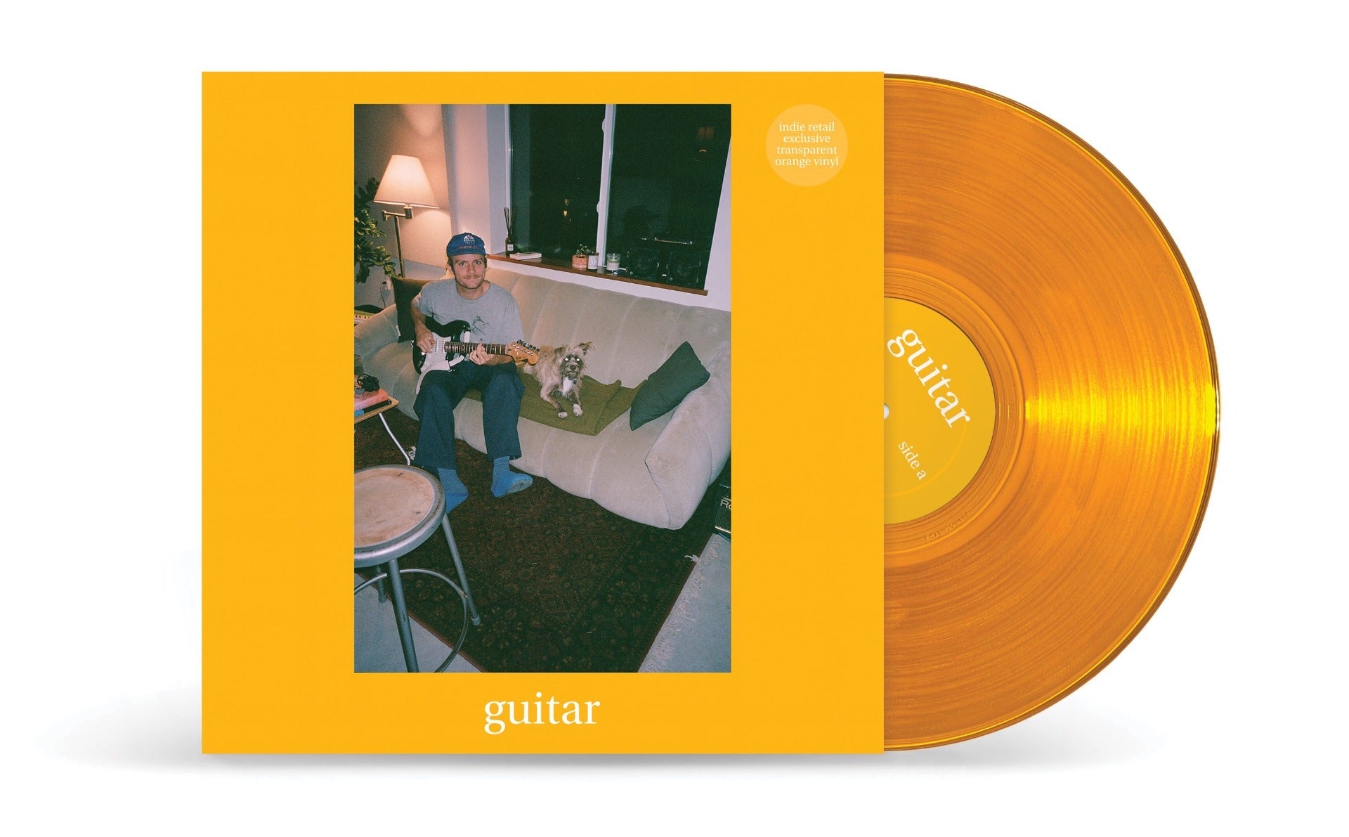“Guitar” (Indie Exclusive) (Transparent Orange Vinyl) Vinyl Record