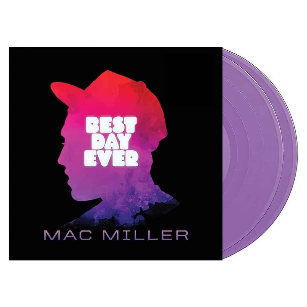 Mac Miller Best Day Ever (Limited Edition, Lavender Colored Vinyl) (2 Lp's) Vinyl Record
