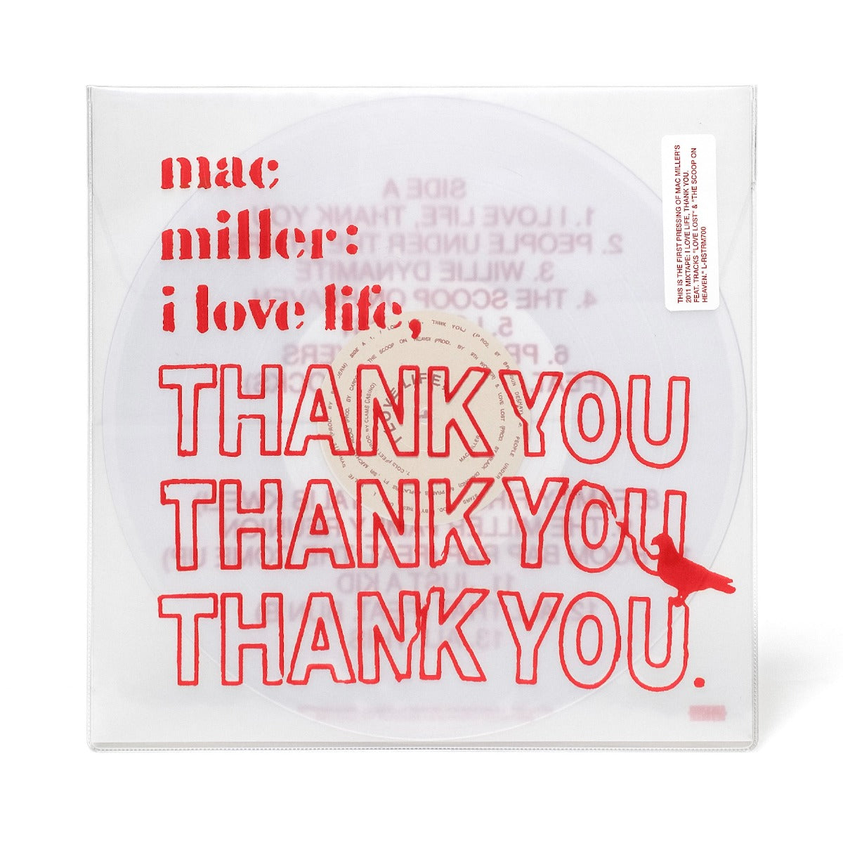 I Love Life, Thank You (Clear Vinyl) Vinyl Record