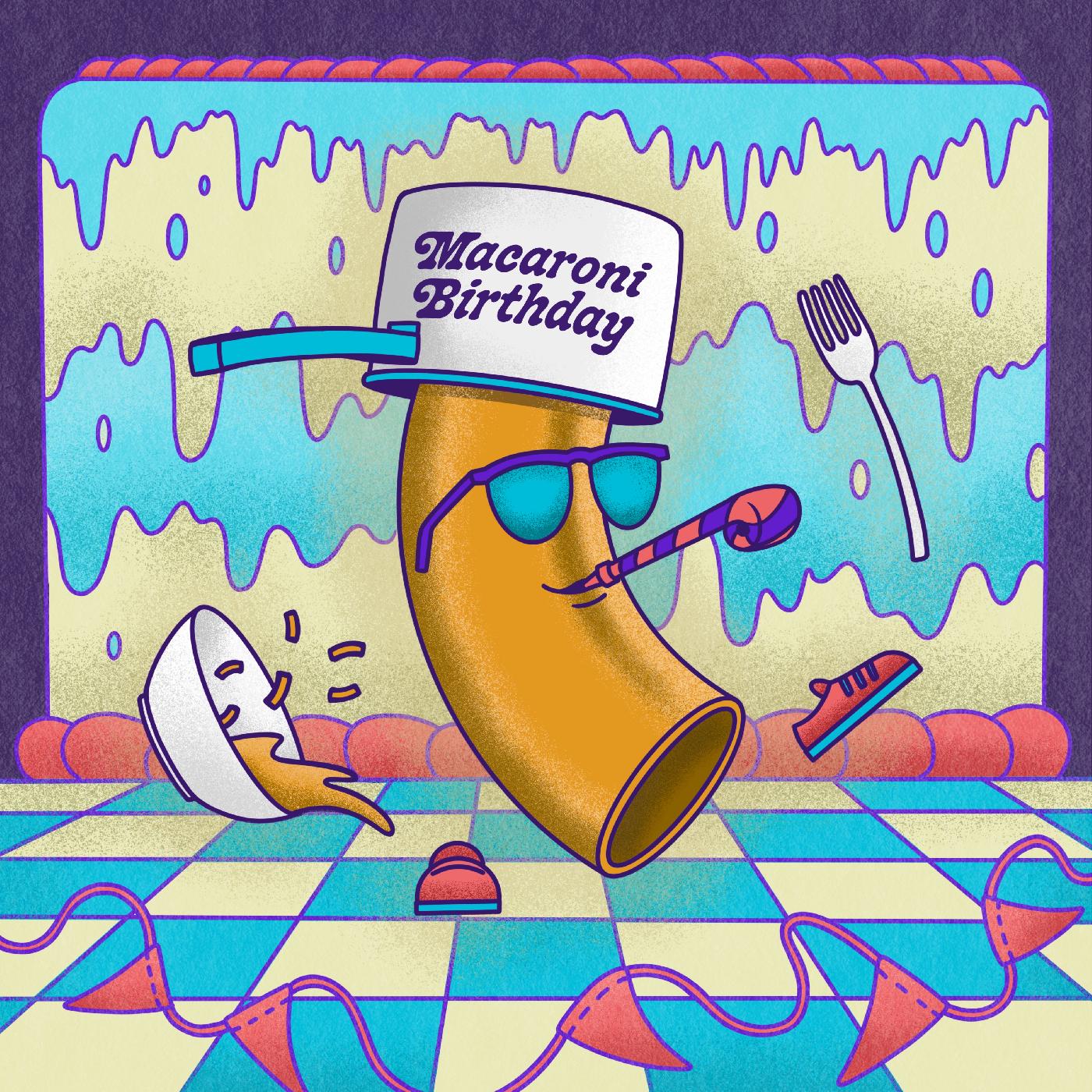 Macaroni Birthday Time Music CD