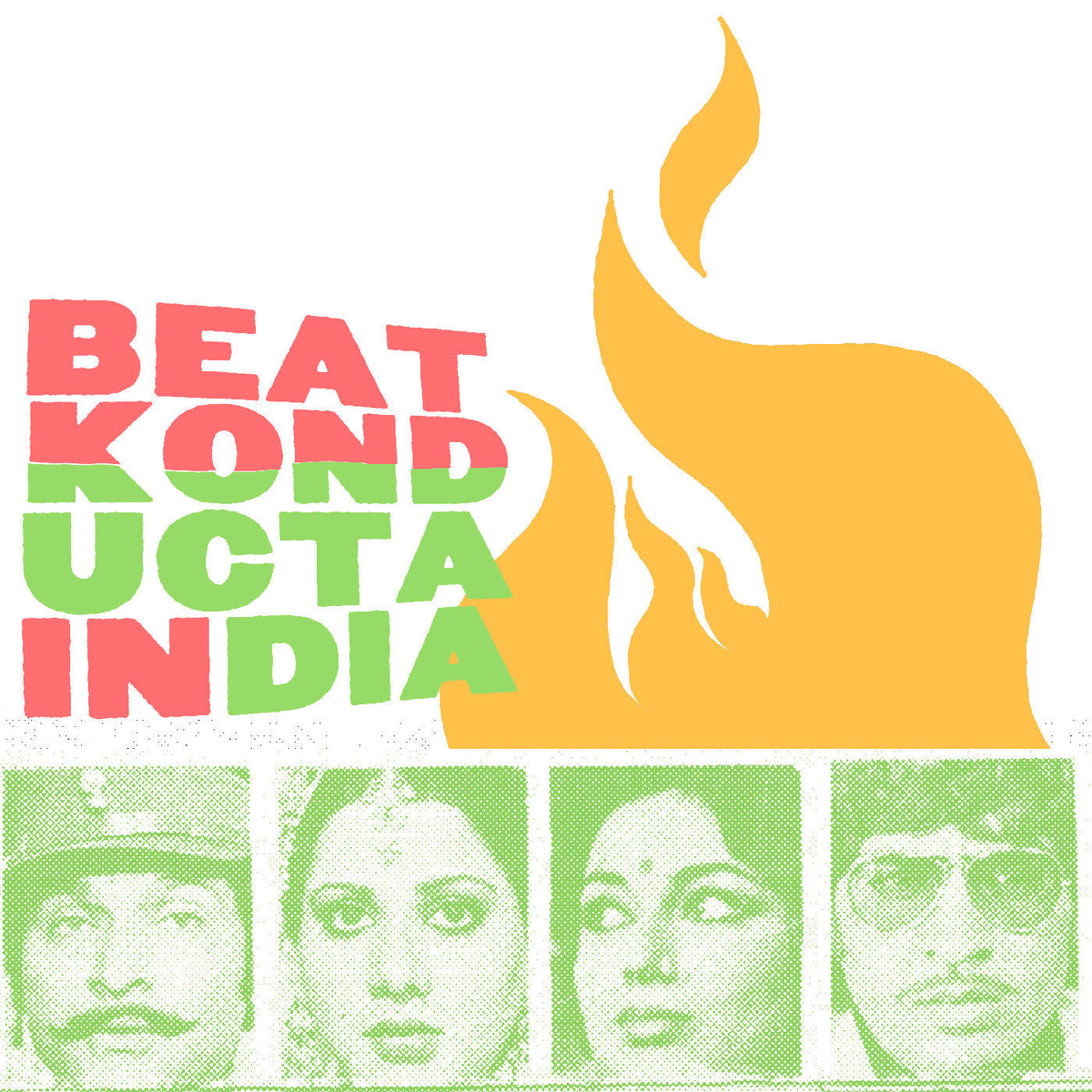 PRE-ORDER: Madlib - Beat Konducta Vol. 3-4: In India - Saffron Blend Edition (Semi-Transparent Silver And Saffron Yellow Vinyl) Vinyl Record