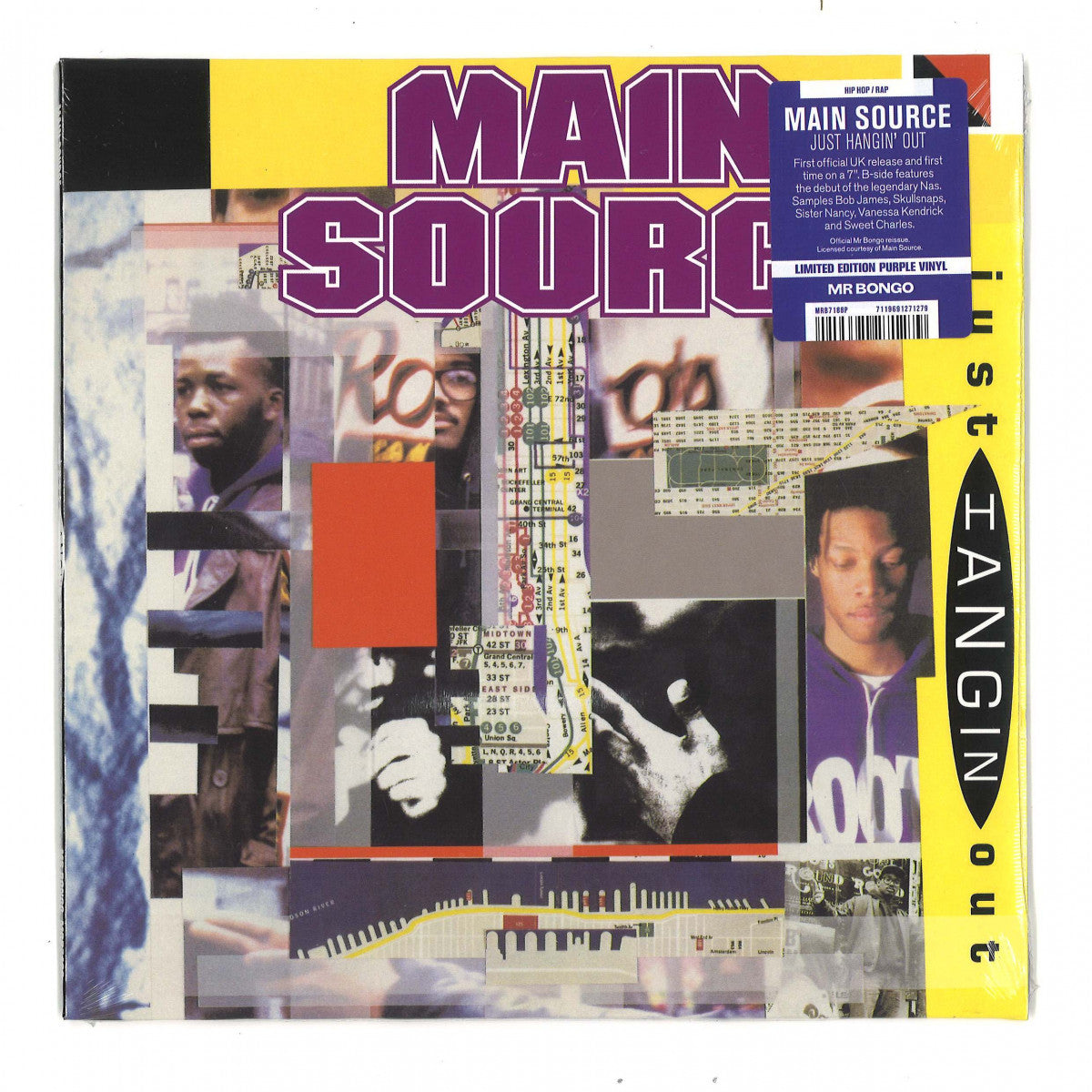 Just Hangin' Out / Live At The Barbecue (Colored Vinyl, Purple) (7" Single) Vinyl Record