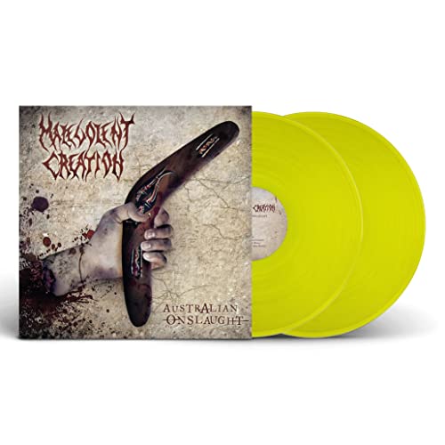 Australian Onslaught (Yellow Vinyl 2Lp) Vinyl Record
