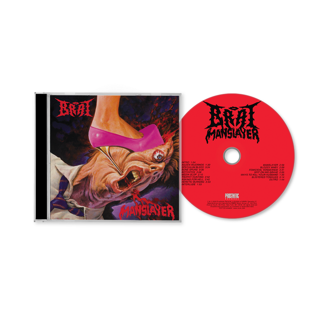 BRAT - Manslayer on Music CD