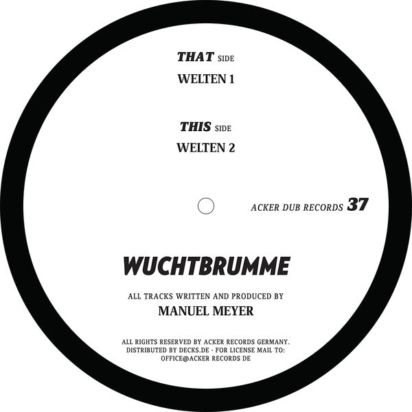 Wuchtbrumme Vinyl Record