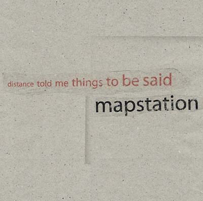 Distance Told Me Things To Be Said Music CD
