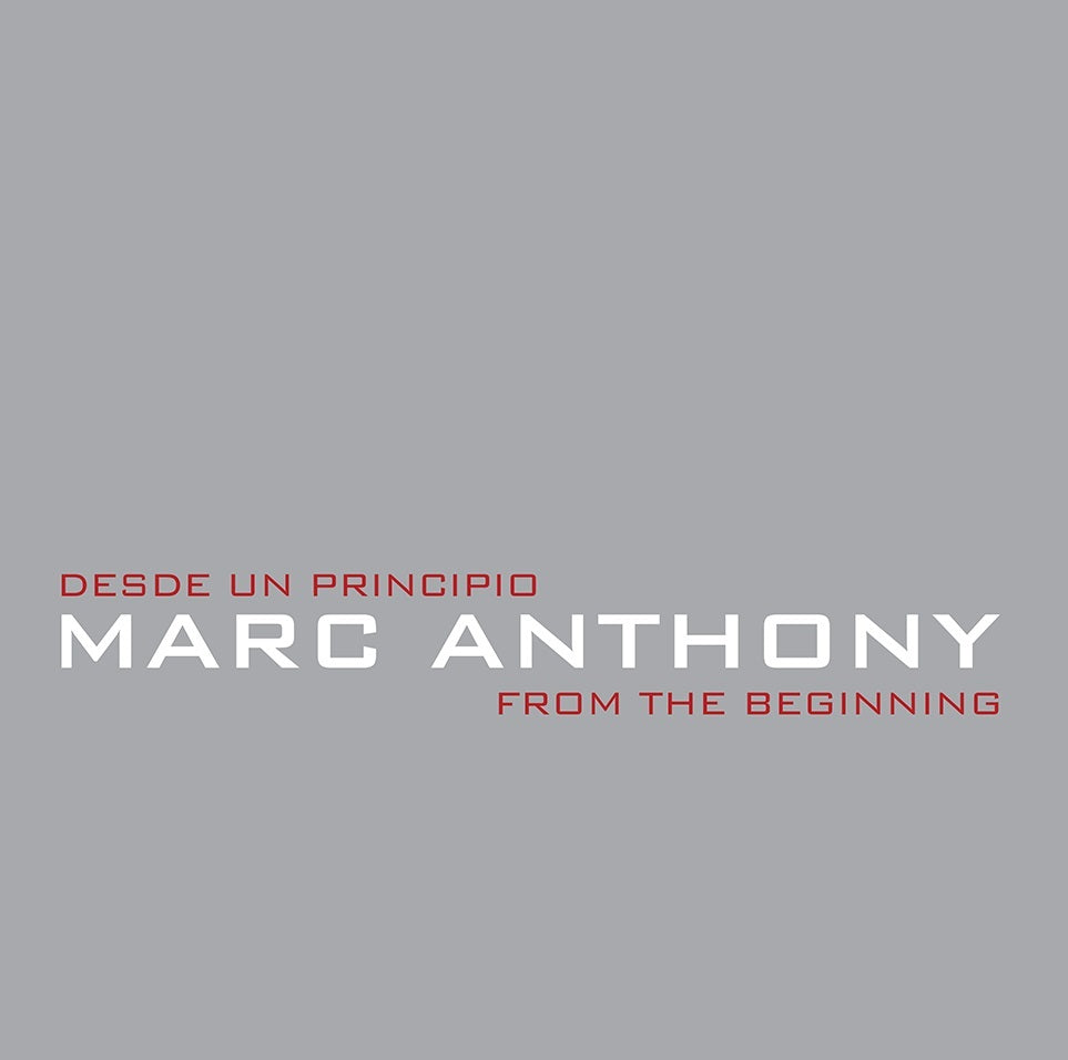 PRE-ORDER: Marc Anthony - Desde Un Principio: From The Beginning [Coke Bottle Clear] [2LP] Vinyl Record
