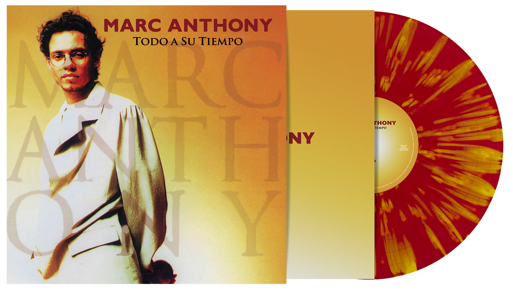 PRE-ORDER: Marc Anthony - Todo A Su Tiempo [Red Sunburst LP] Vinyl Record