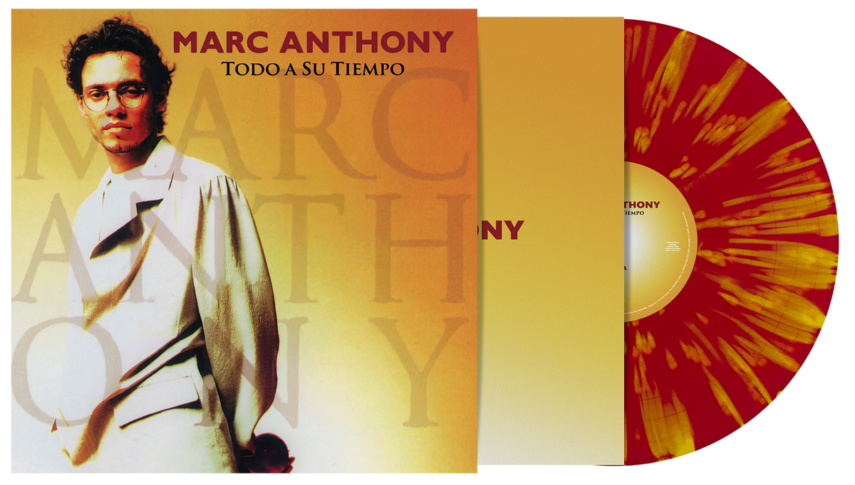 PRE-ORDER: Marc Anthony - Todo A Su Tiempo [Red Sunburst LP] Vinyl Record