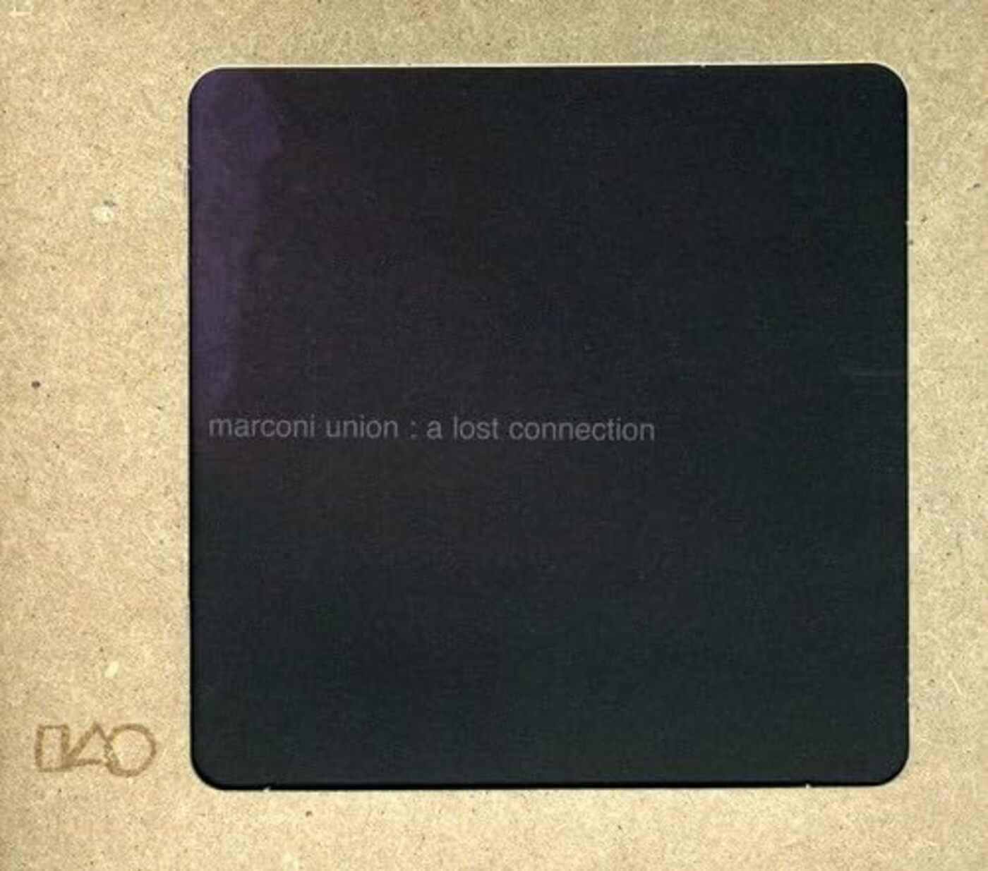 Marconi Union - A Lost Connection Music CD