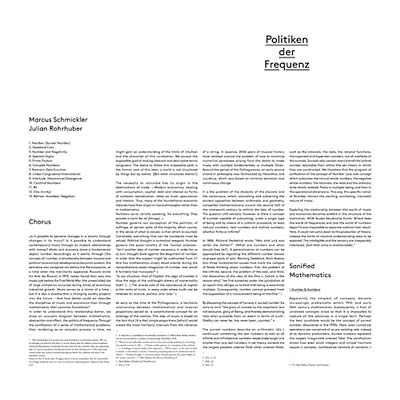 Politiken der Frequenz Vinyl Record