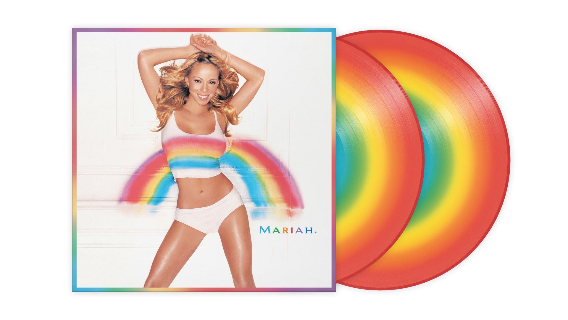 Mariah Carey Rainbow (25th Anniversary) (Limited Edition, Deluxe Edition, Bonus Tracks, Colored Vinyl, Red) (2 Lp's) Vinyl Record