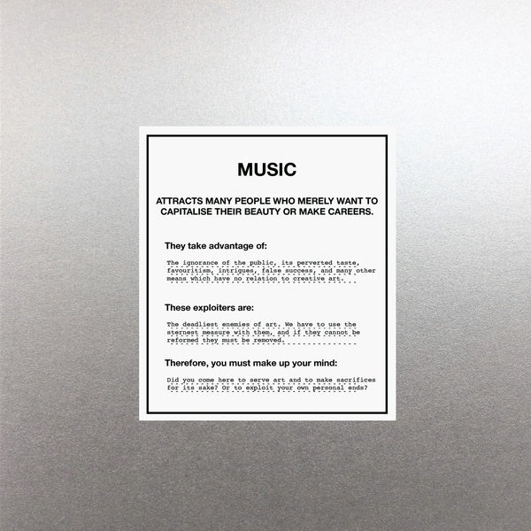 So You Betrayed The Creative Arts For Your Own Personal Ends Vinyl Record