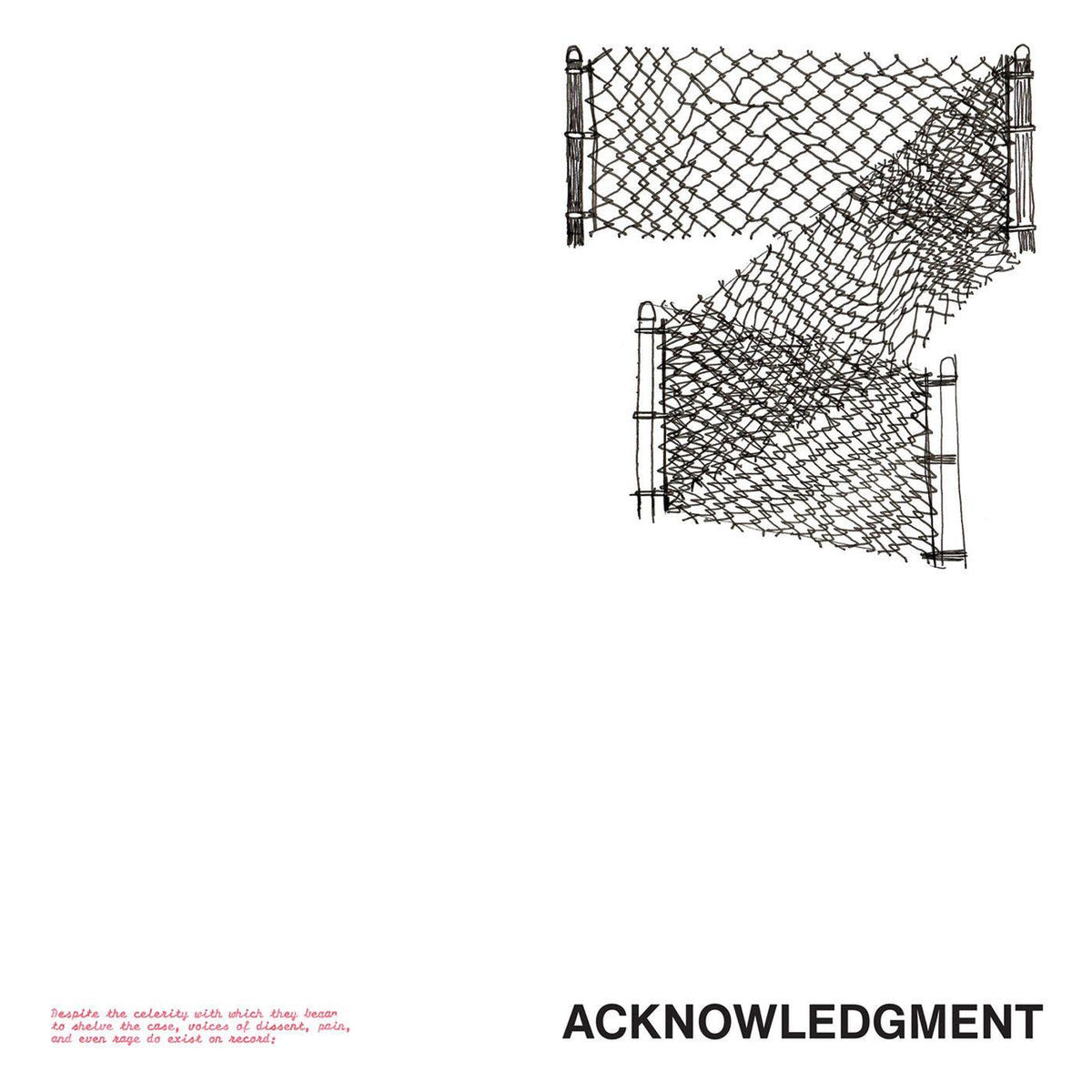 Mark Trecka - Acknowledgement Music Cassette Tape
