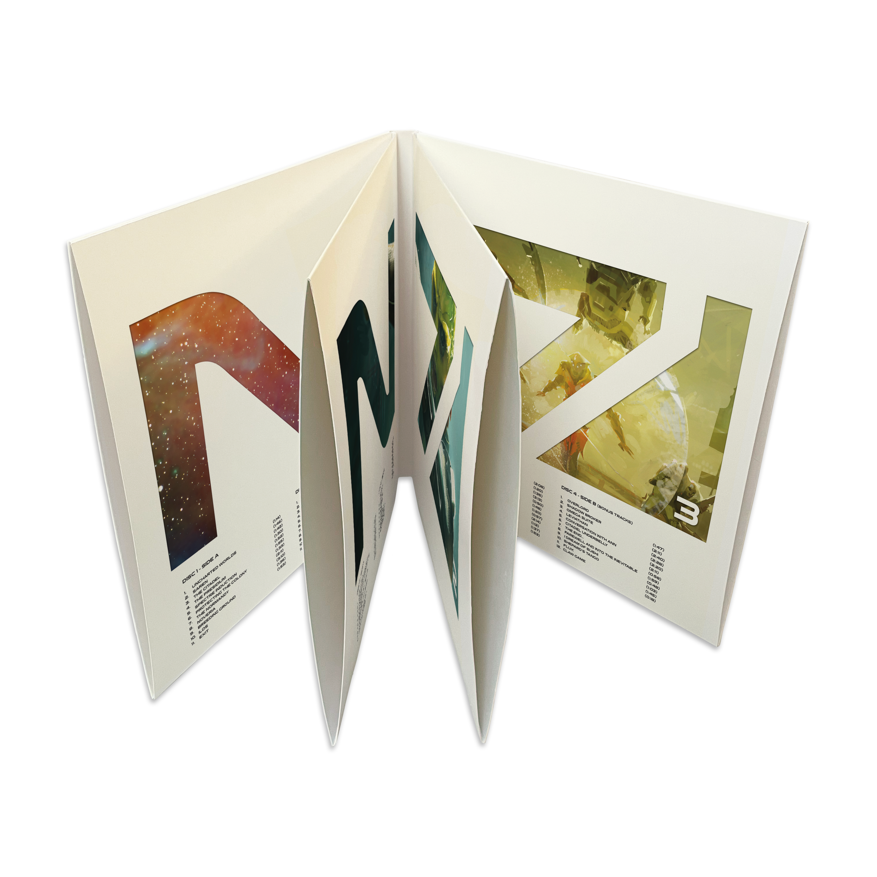 Mass Effect Trilogy: Vinyl Collection (4 LP, 'Element Zero' Limited Exclusive) Vinyl Record