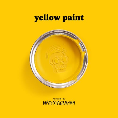 Yellow Paint (Translucent Highlighter Yellow Clear Splatter Vinyl) Vinyl Record