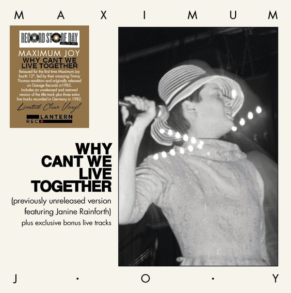 Why Can't We Live Togheter (Clear Vinyl) Vinyl Record