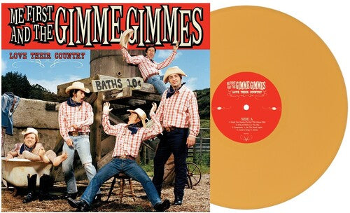 Me First And The Gimme Gimmes - Love Their Country (Mustard Yellow Colored Vinyl) [Vinyl] Vinyl Record
