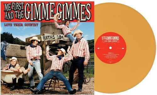 Me First And The Gimme Gimmes - Love Their Country (Mustard Yellow Colored Vinyl) Vinyl Record