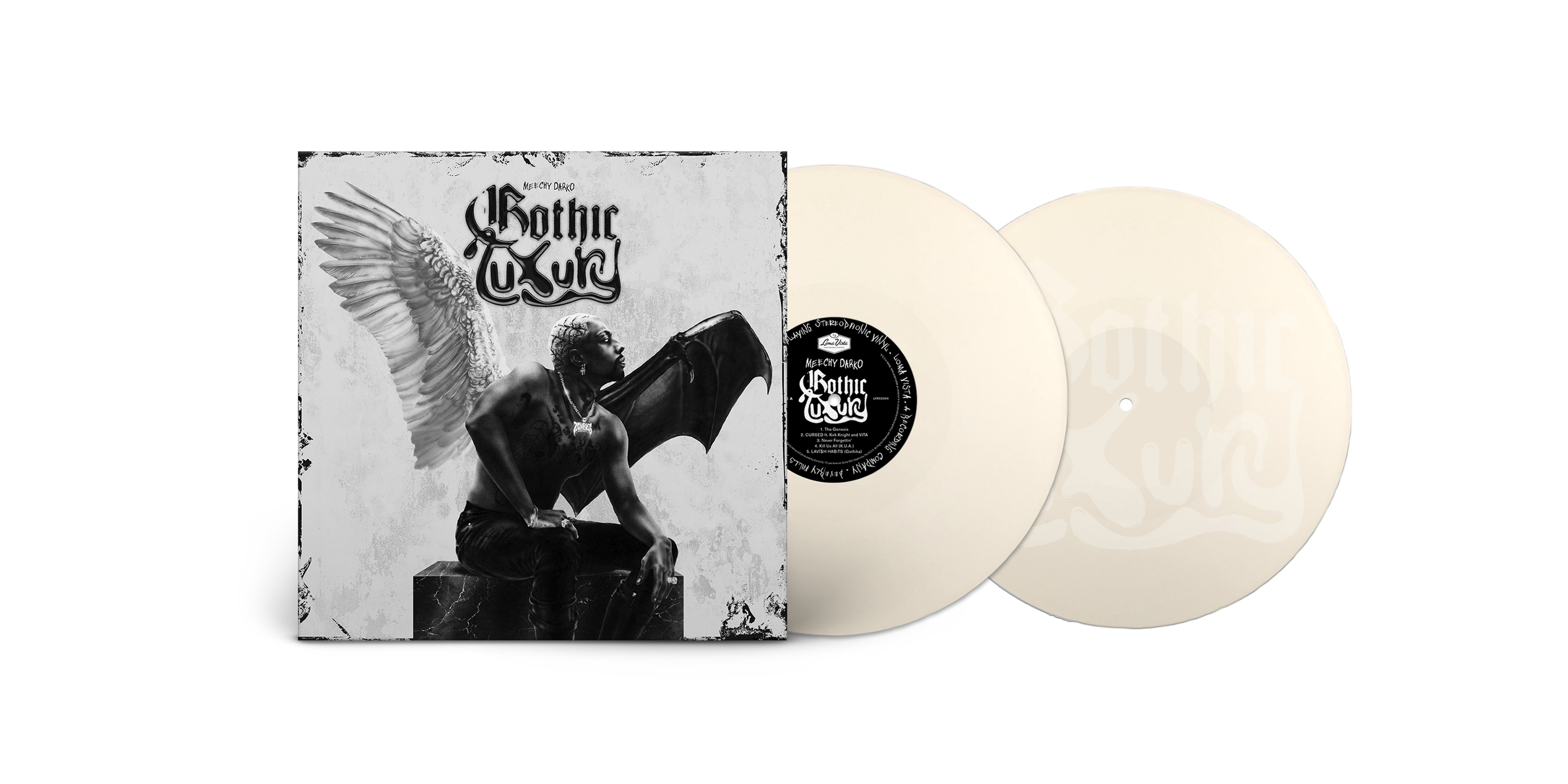 Meechy Darko - Gothic Luxury 2-LP (Limited Edition - Only 500 Made, Bone Vinyl) Vinyl Record