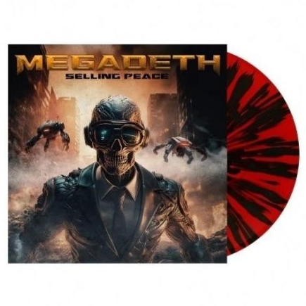 Megadeth - Selling Peace: Monsters of Rock Argentina 1997 (Limited Edition, Red / Black Splatter Colored Vinyl) [Import] Vinyl Record