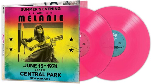 Central Park 1974 (Colored Vinyl, Pink, Poster) (2 Lp's) (Vinyl) Vinyl Record
