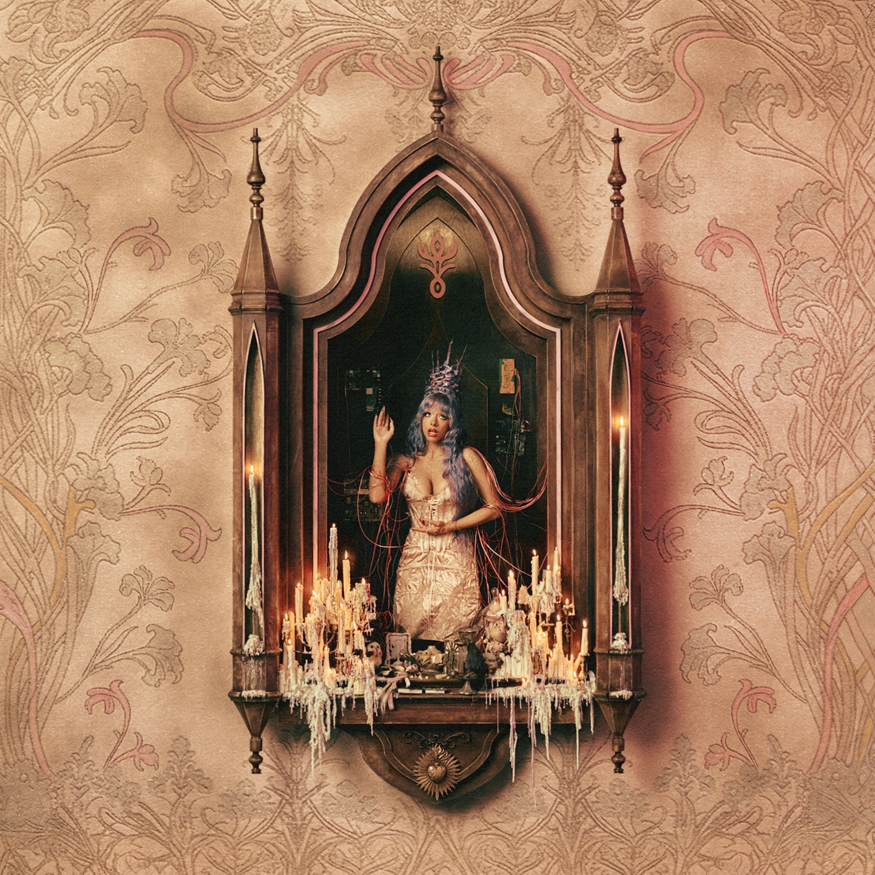 Hades (Indie Exclusive) (Gatefold Jacket-20Pg Booklet-12X24 Poster) [Aura Blue Vinyl] [2LP] Vinyl Record