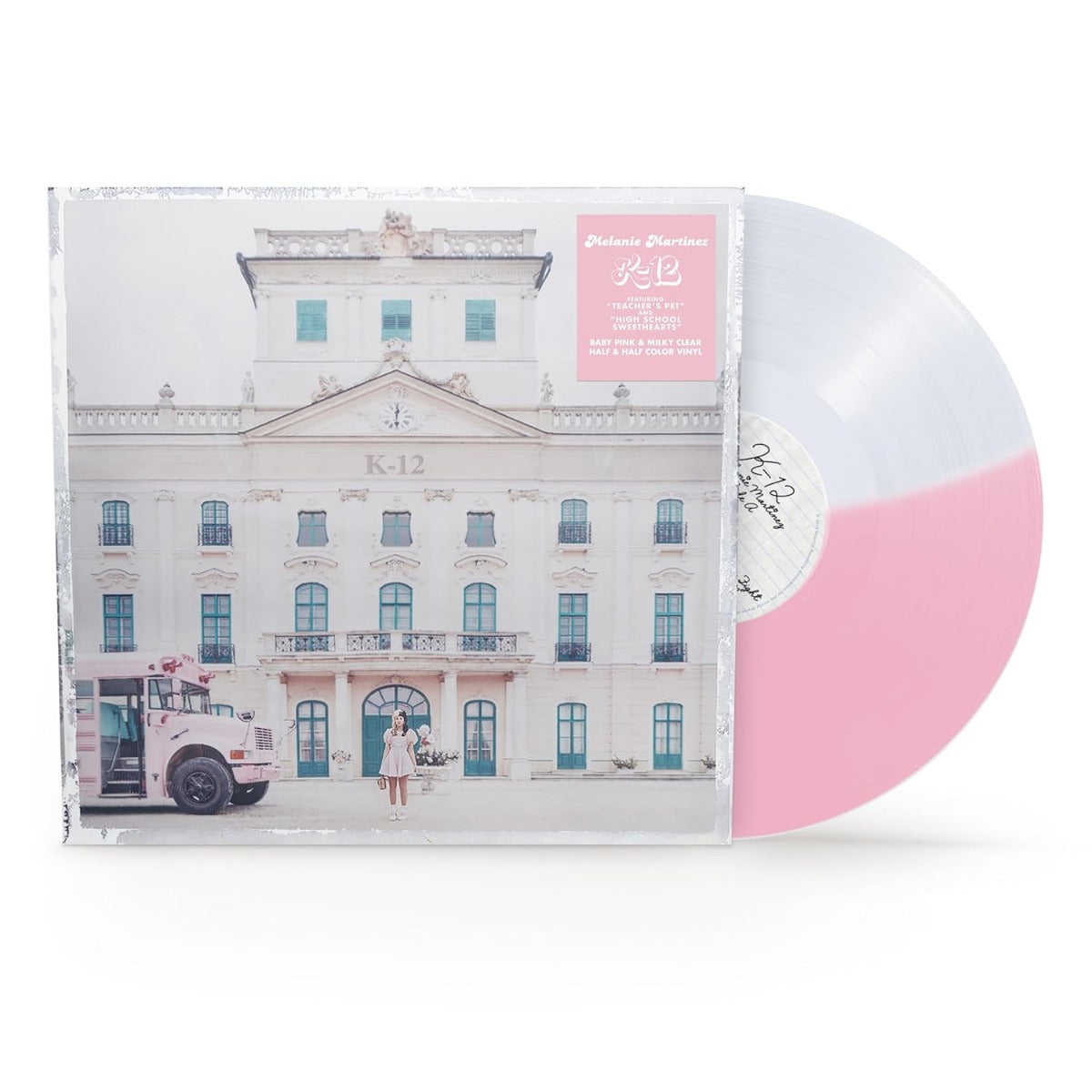 K12 (Limited Edition, Half Baby Pink & Half Milky Clear Colored Vinyl) [Import] Vinyl Record
